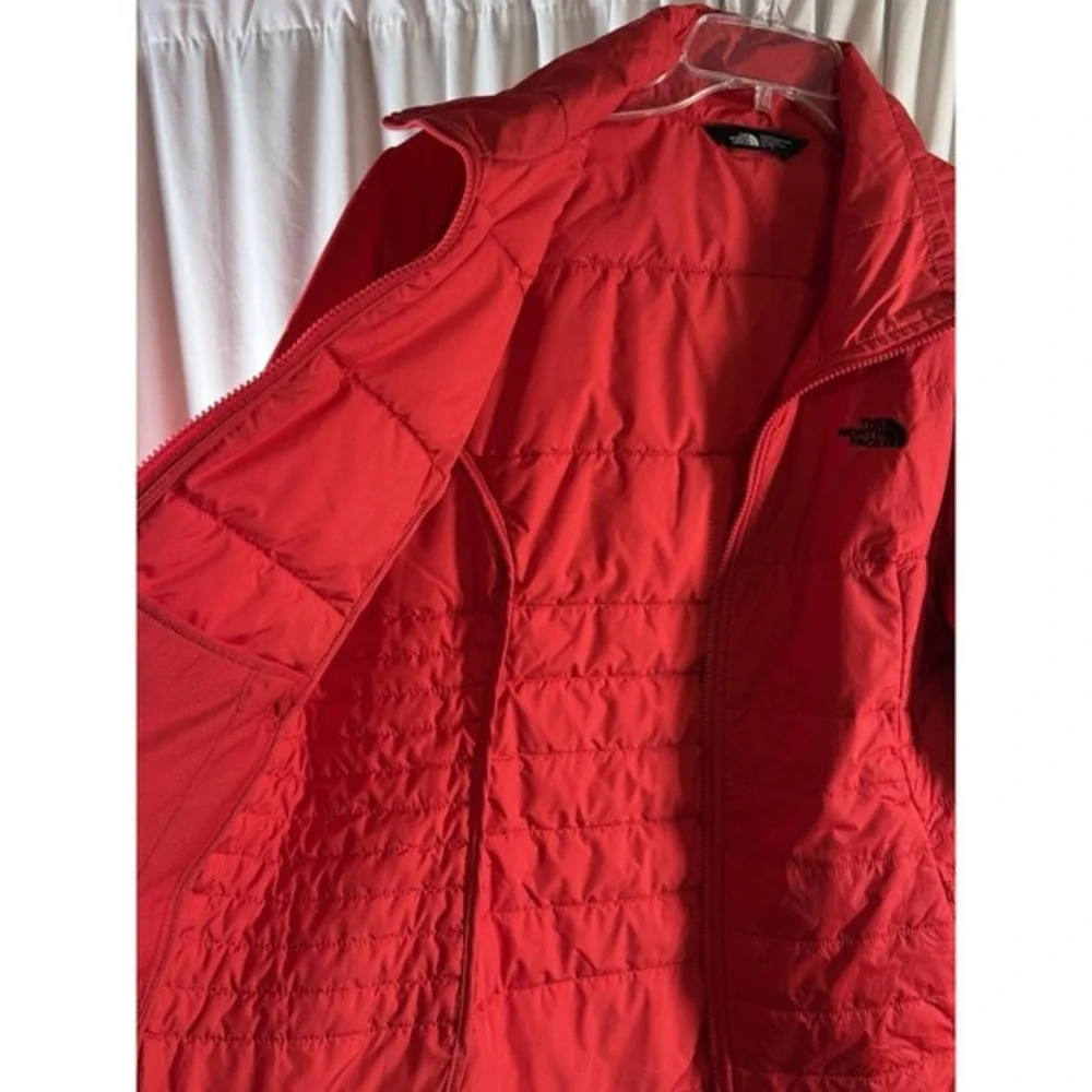 The North Face‎ Red Lightweight Puffer Jacket Full Zip Quilted XL 73-09